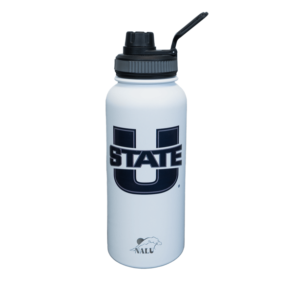 White, U-State, Insulated, Water Bottle